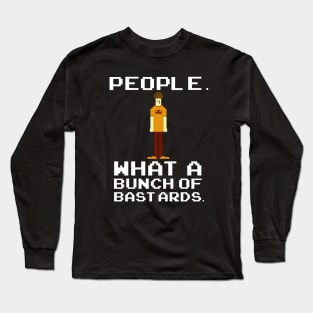 People. Bunch of Bastards - Roy, IT Crowd Long Sleeve T-Shirt